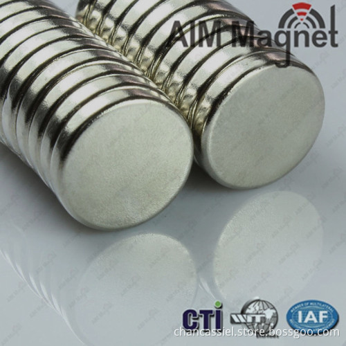 Strong 3M Adhesive Disc Sintered Neodymium Magnet